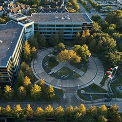 Aerial view of CITGO headquarters