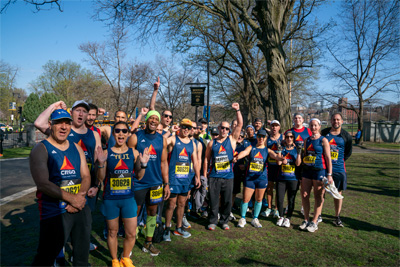 CITGO Boston Marathon Runners