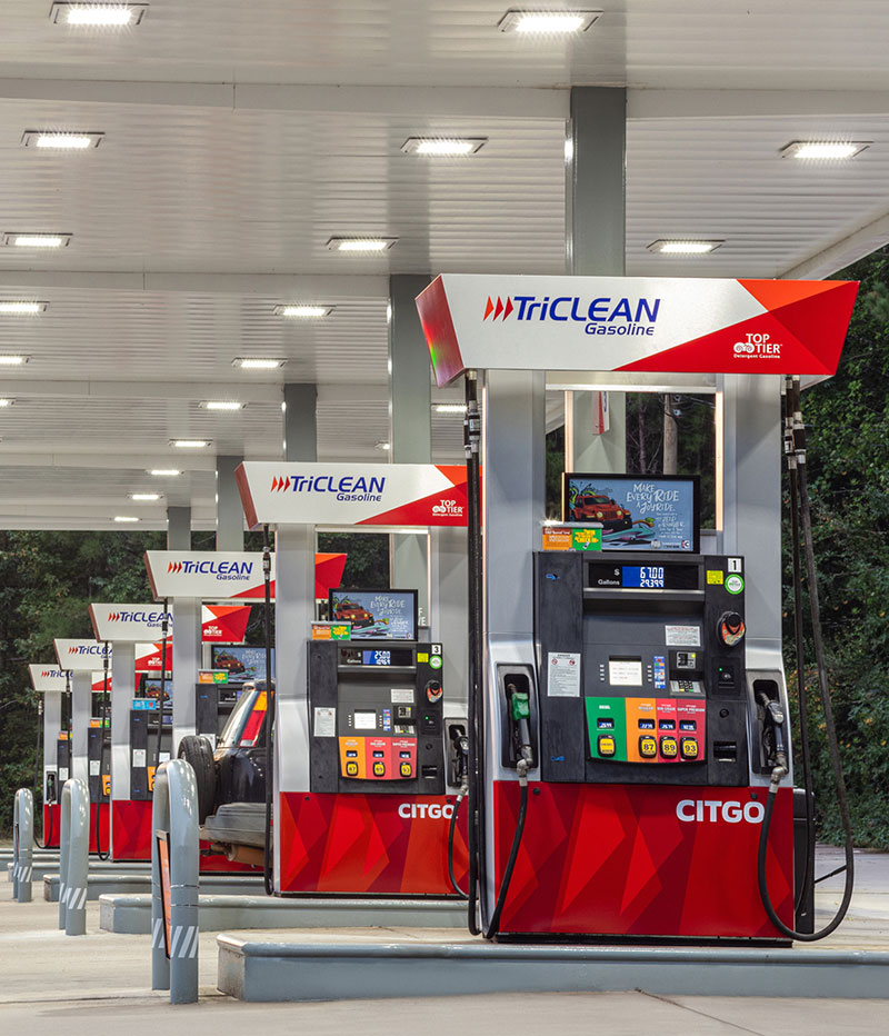 CITGO station pump