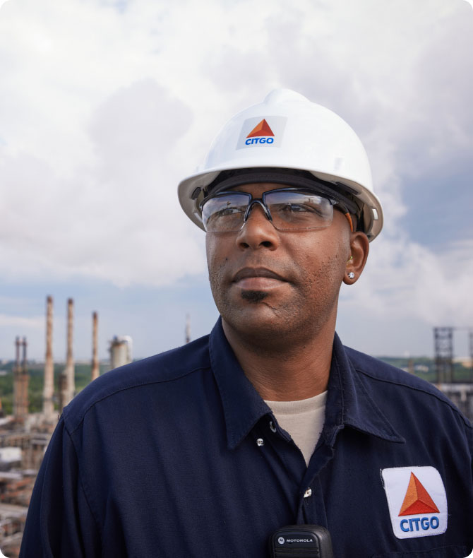 Male CITGO worker
