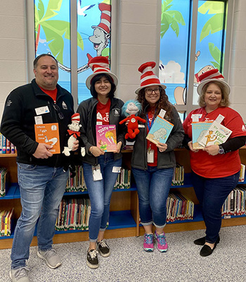TeamCITGO reading books