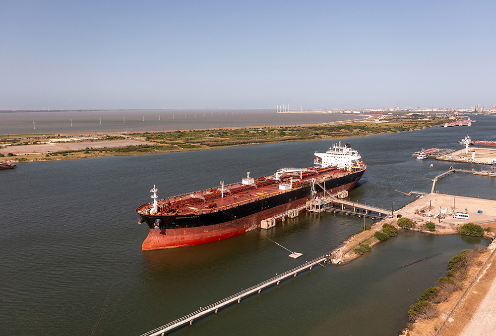 Marine operations at the Corpus Christi Refinery