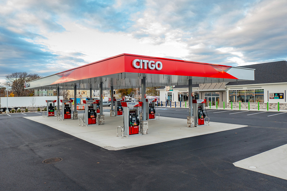 CITGO branded retail fuel station