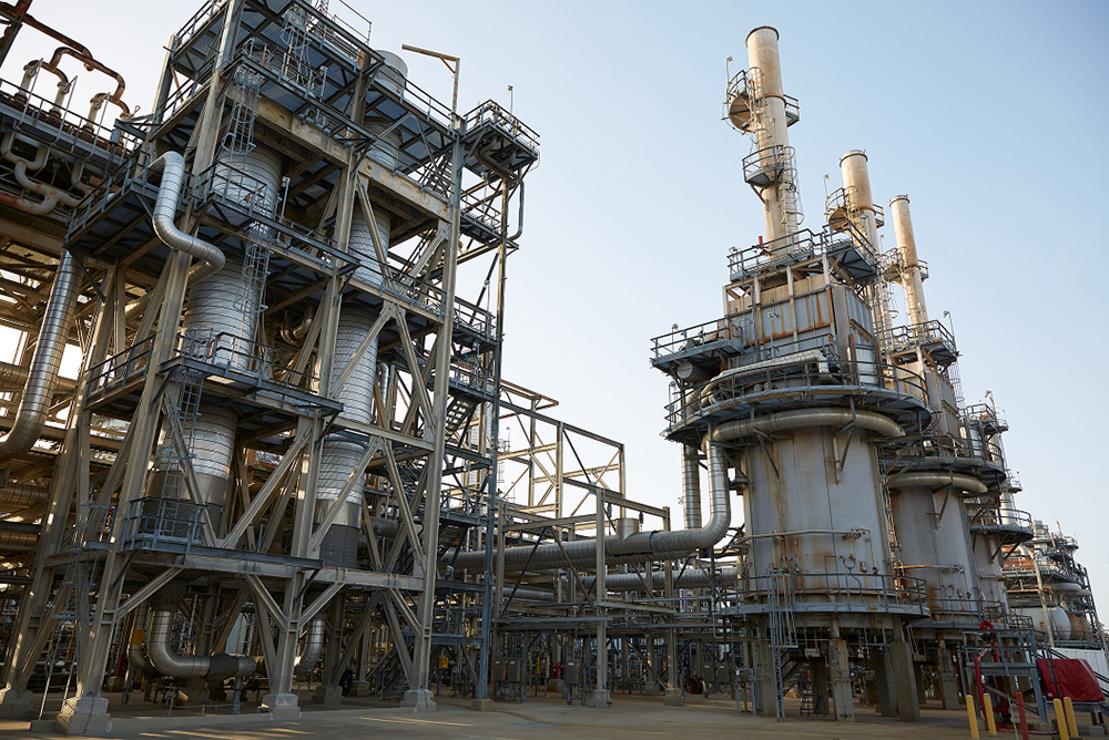 Refining units at the Lake Charles Refinery