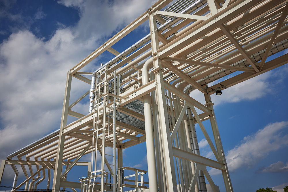 CITGO pipeline support structures