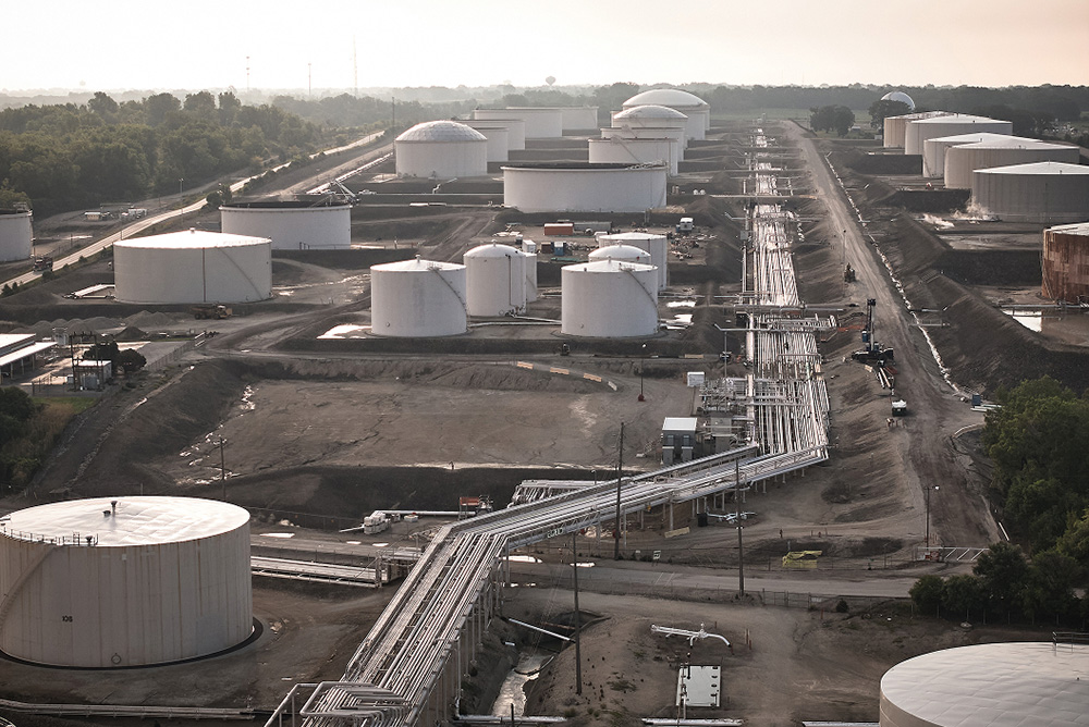 CITGO pipeline network and storage infrastructure