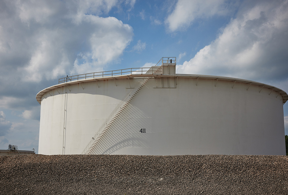 Storage tank at a CITGO terminal