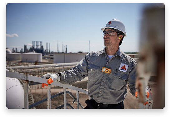 Worker atTerminal