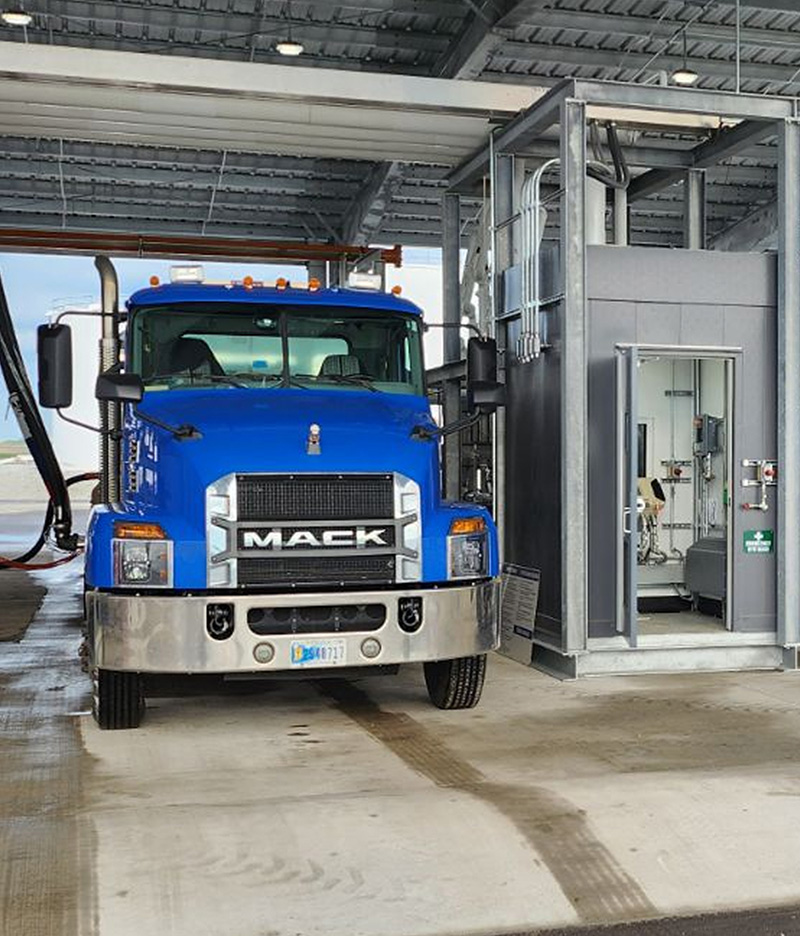 Loading truck