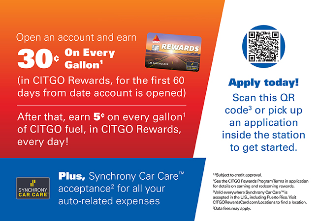 CITGO Rewards Card 30 Cents