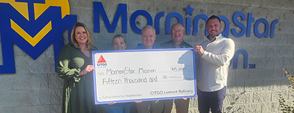 CITGO Donates $60,000 to Help the Homeless