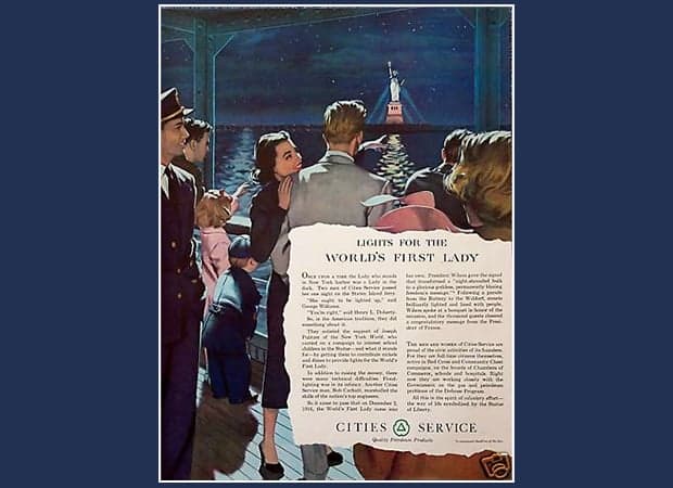 Lady Liberty Ad