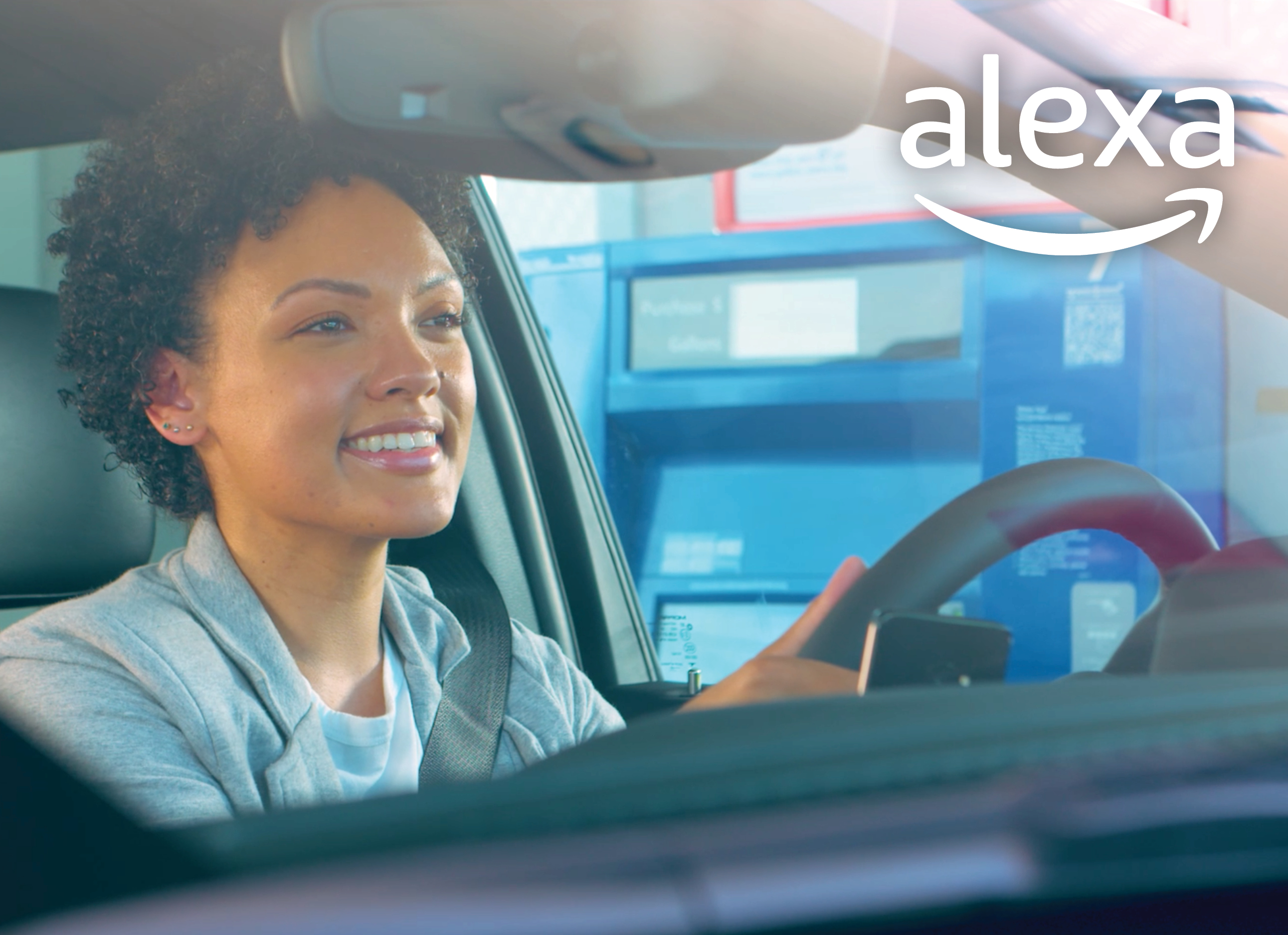 ALEXA, PAY FOR GAS.
