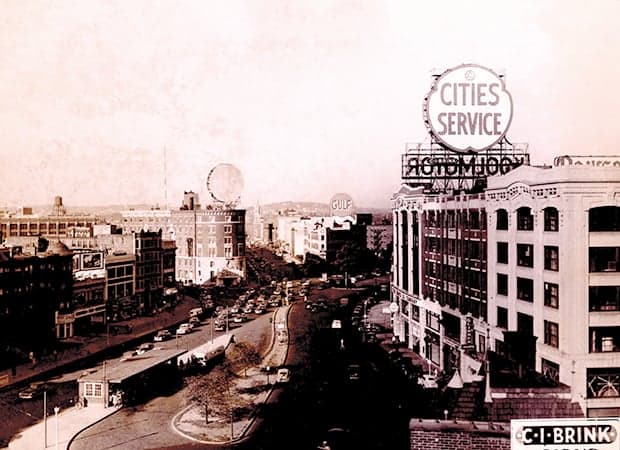 Kenmore Square Sign